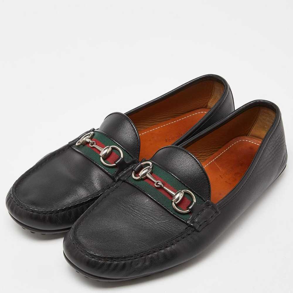 Gucci Leather flats - image 2