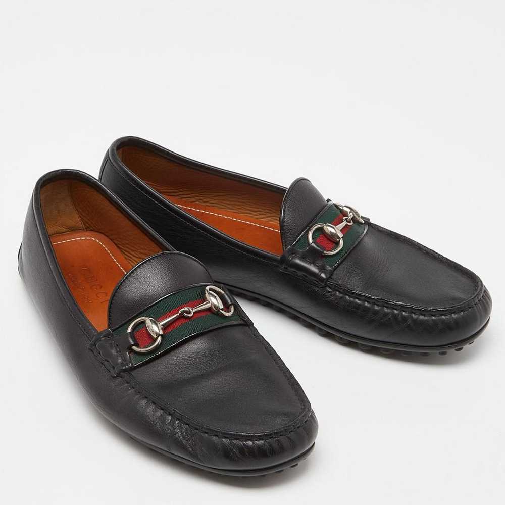 Gucci Leather flats - image 3