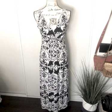 Black & White Maxi Dress size Small - image 1