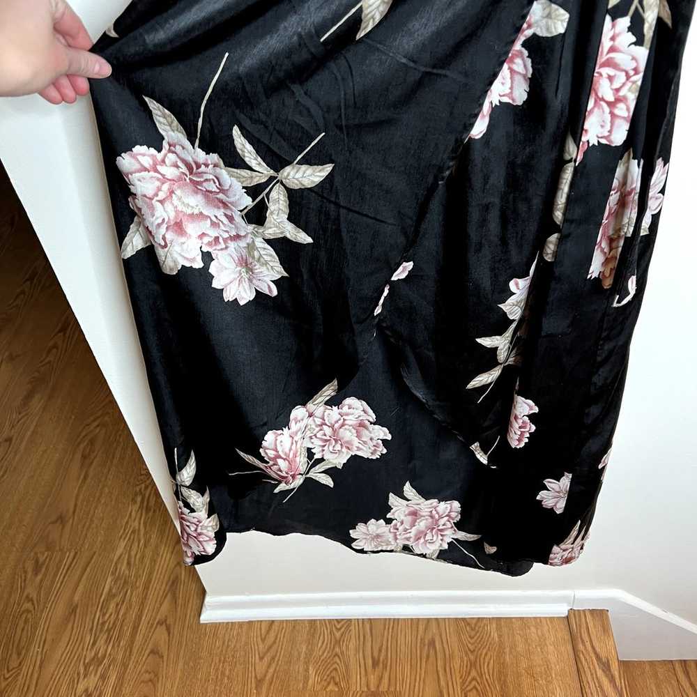 Urban Outfitters Black Floral Tank Dress - image 3