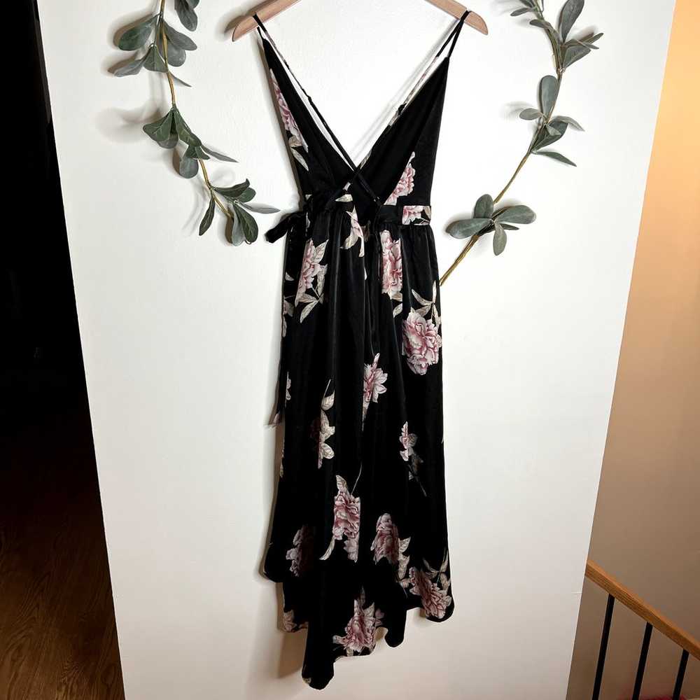 Urban Outfitters Black Floral Tank Dress - image 6