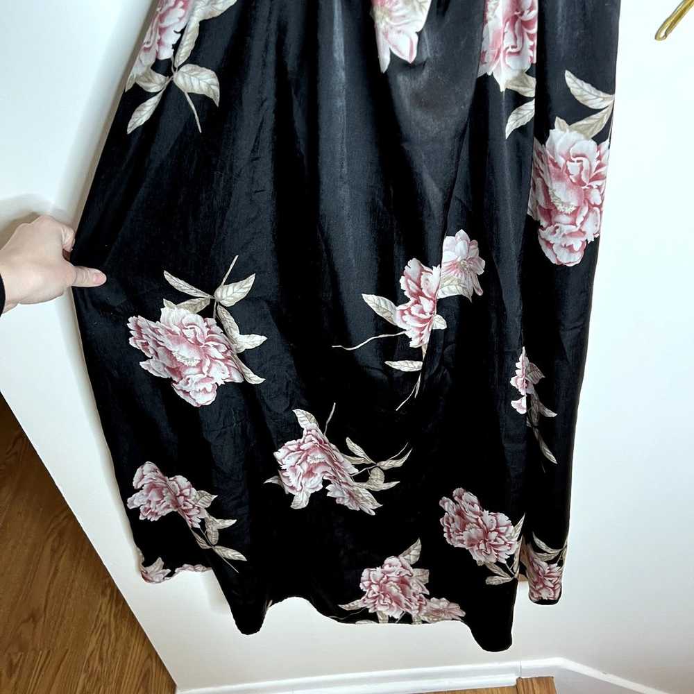 Urban Outfitters Black Floral Tank Dress - image 8