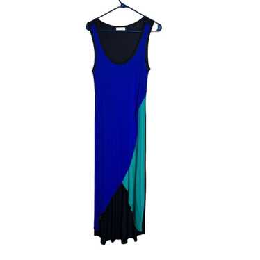Calvin Klein Black and Blue Dress size 6