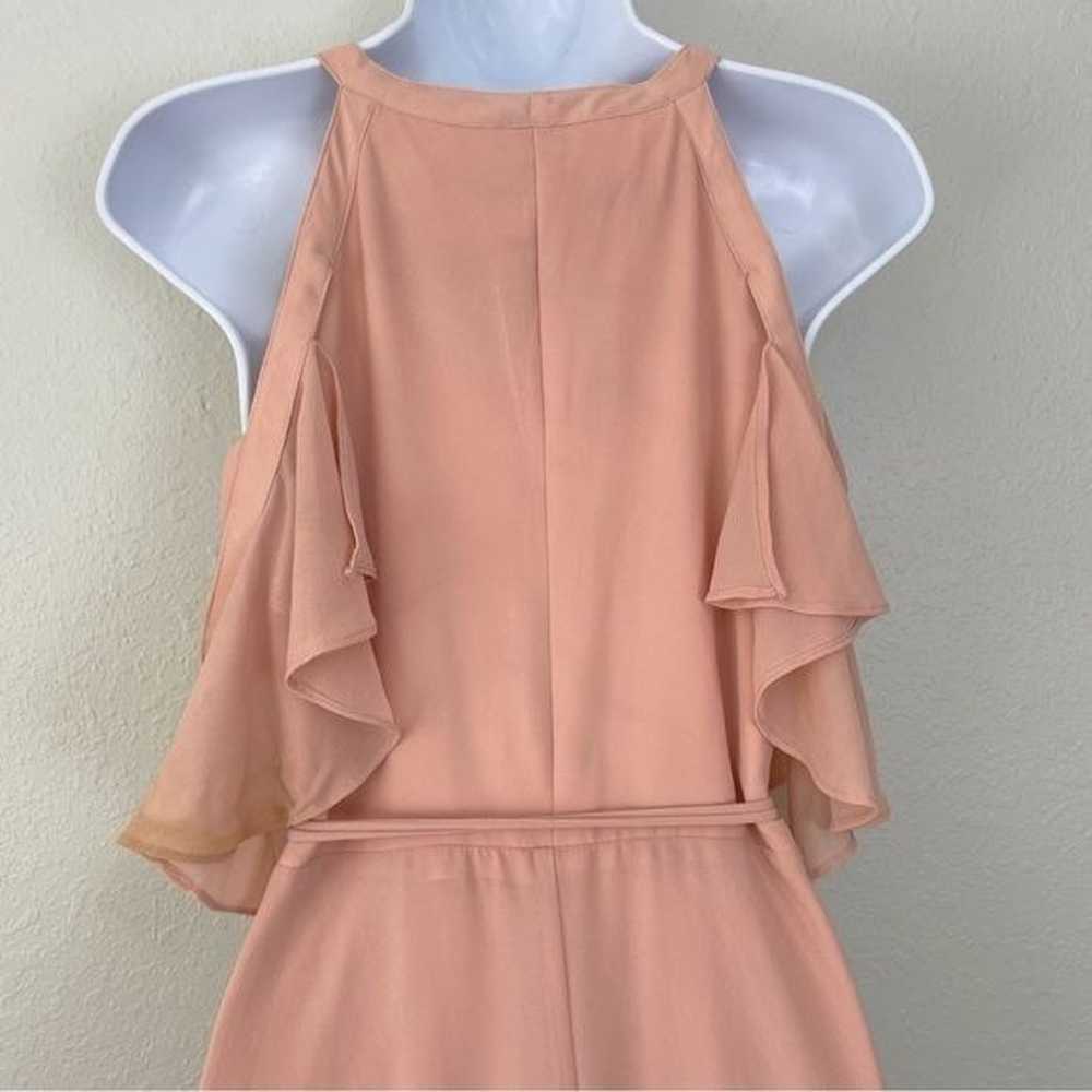 Lulus blush pink easy listening cold shoulder wra… - image 11