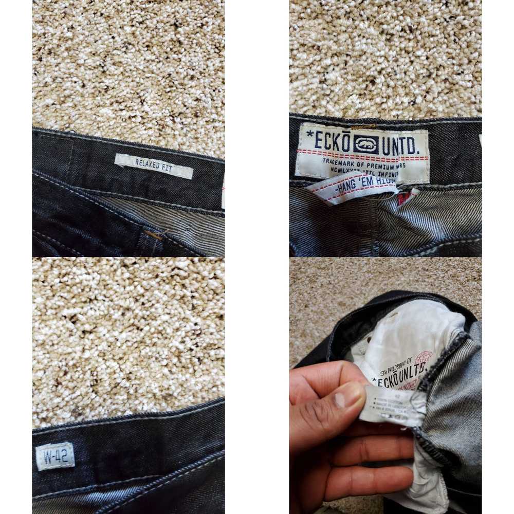 Ecko Unltd. Vintage Ecko Unltd Jeans 42X32 Mens B… - image 4