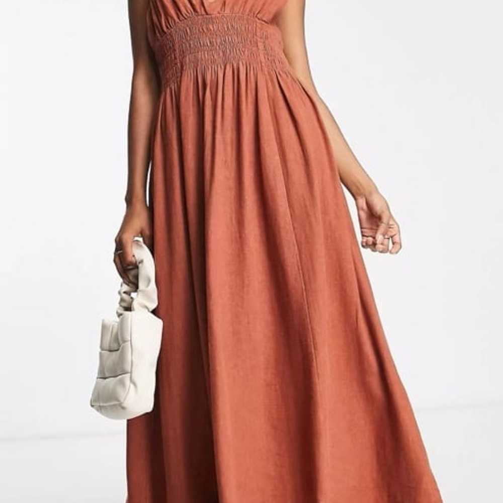 Abercrombie & Fitch Scrunchie Strap Maxi Dress - image 1