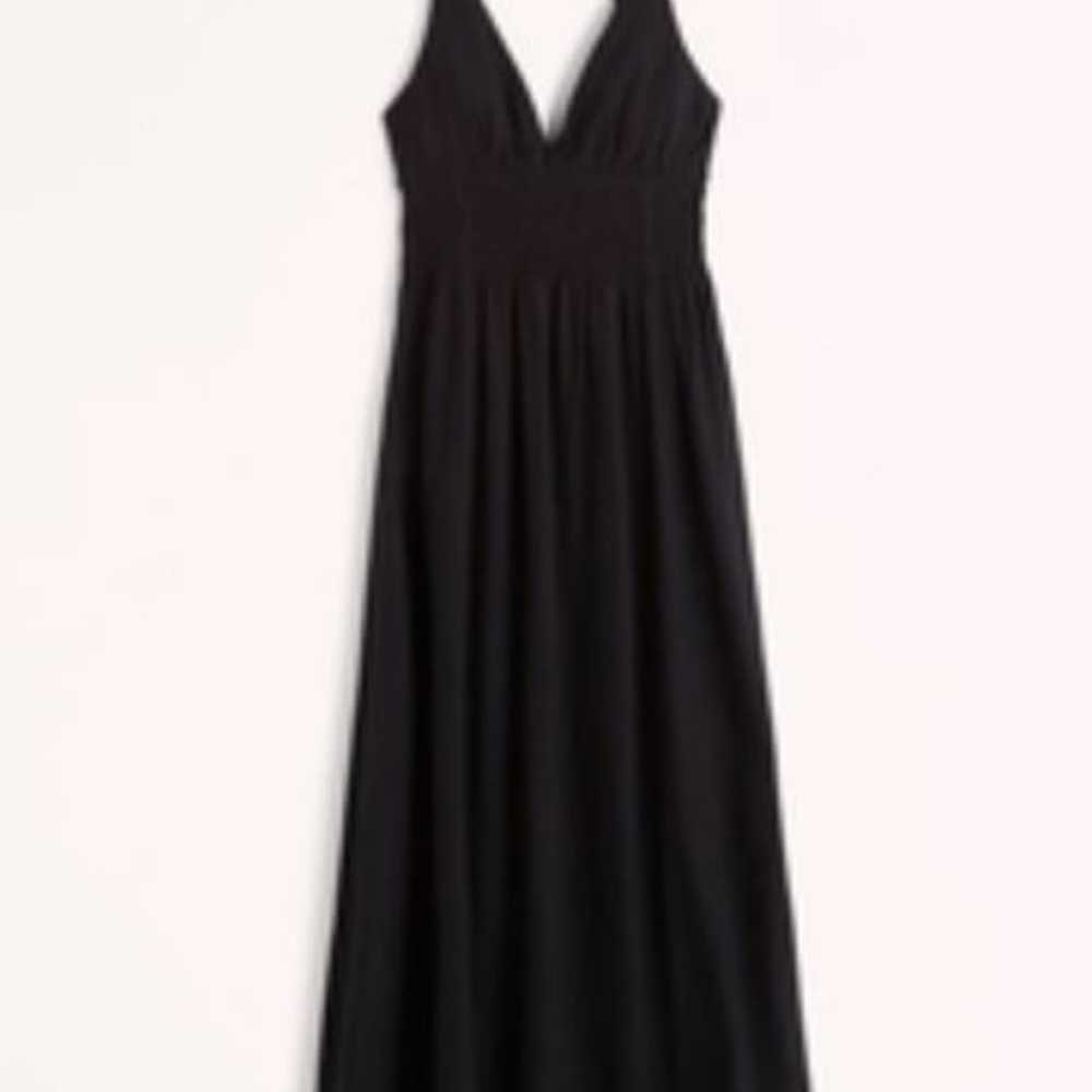 Abercrombie & Fitch Scrunchie Strap Maxi Dress - image 2