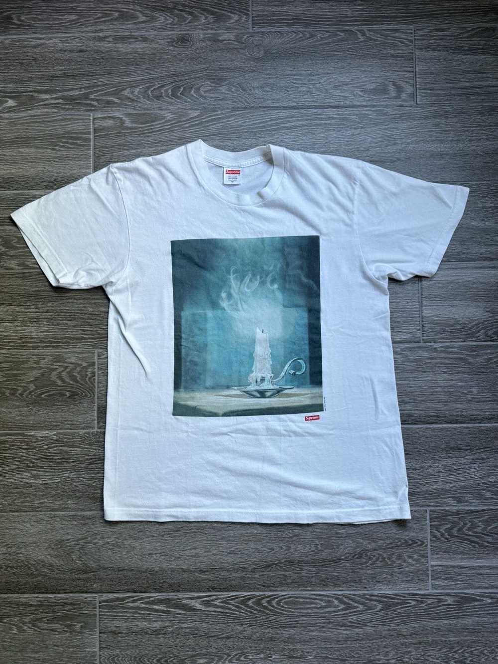 Supreme Supreme candle burning T-shirt - image 1