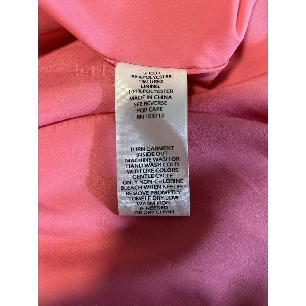Nanette Lepore Pink Floral Wrap Maxi Midi Sun Dre… - image 6