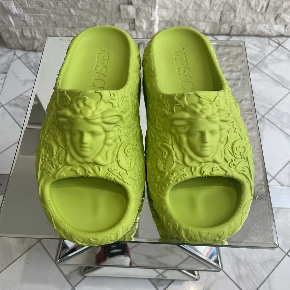 Versace Versace Molded Slides Size 42 - image 6