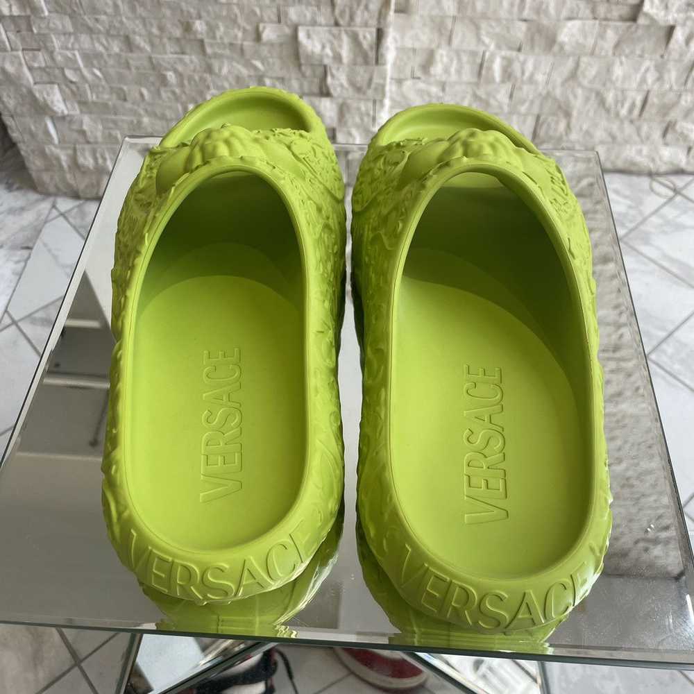 Versace Versace Molded Slides Size 42 - image 7