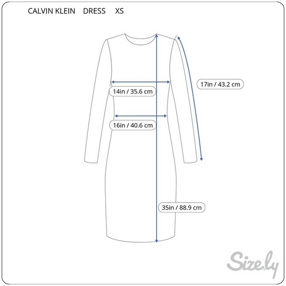 Calvin Klein quarter sleeve colorful geometric sp… - image 3