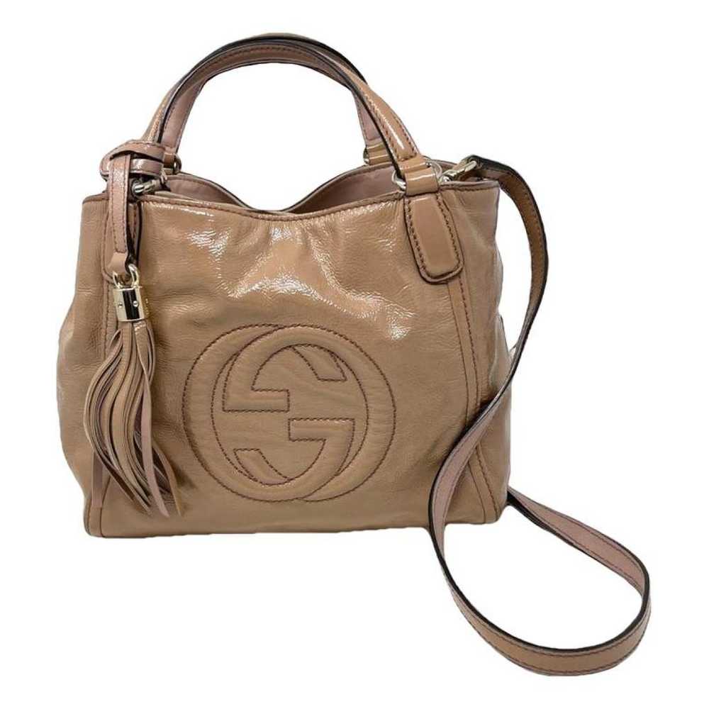Gucci Soho patent leather tote - image 1