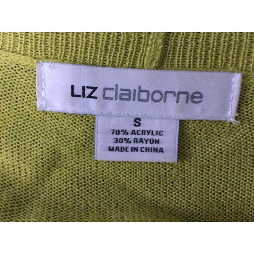 Vintage LIZ Claiborne Womens Size S Open Cardinag… - image 3