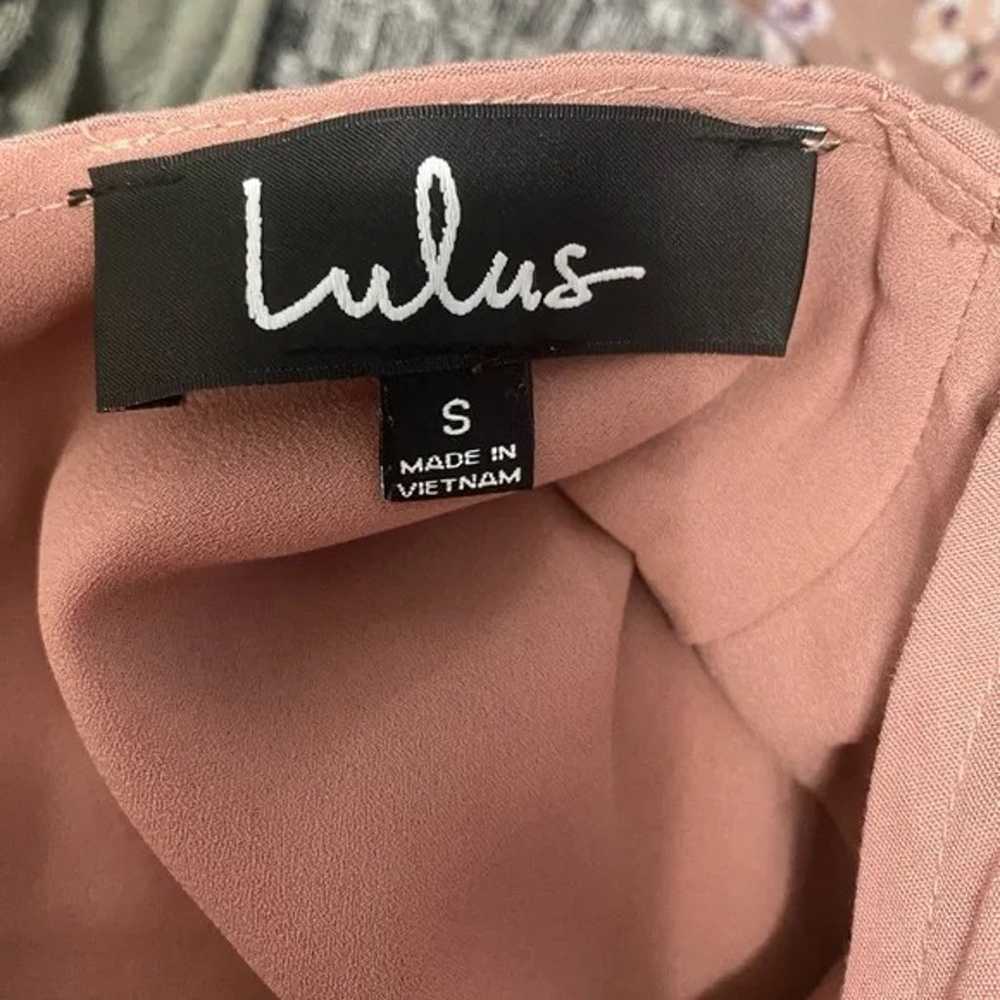 LuLu’s Pink Blush Mini Dress - image 7