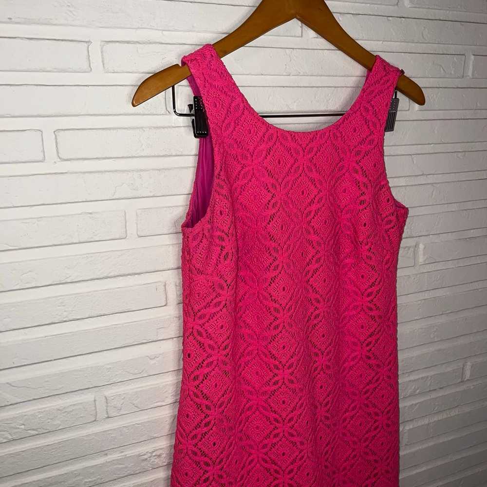 Lilly Pulitzer Hot Pink Callie Knit Shift Dress, … - image 2