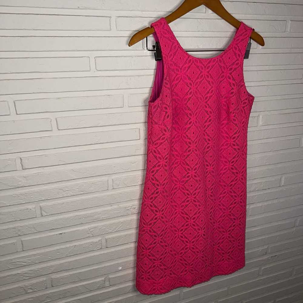Lilly Pulitzer Hot Pink Callie Knit Shift Dress, … - image 3