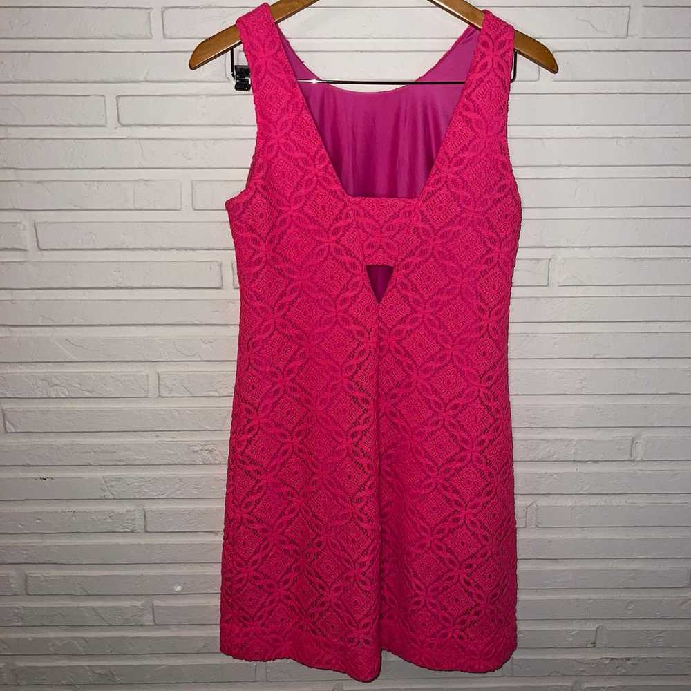 Lilly Pulitzer Hot Pink Callie Knit Shift Dress, … - image 5