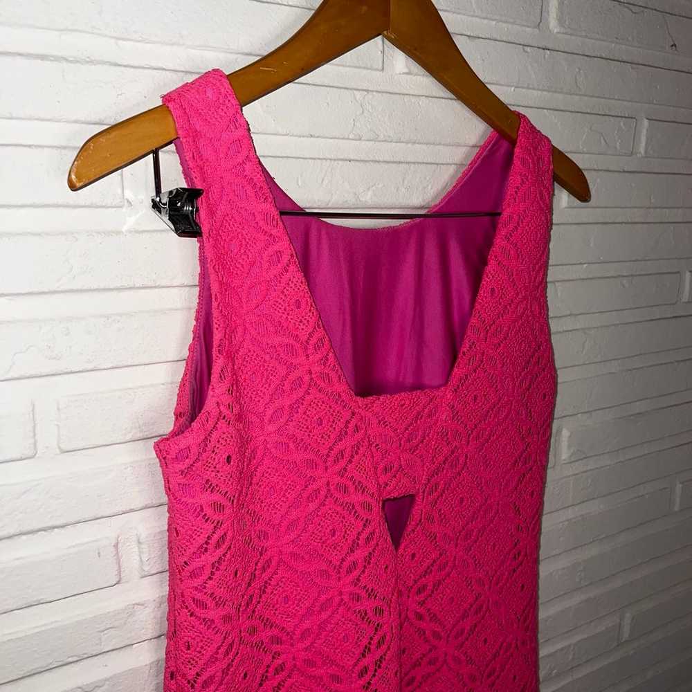 Lilly Pulitzer Hot Pink Callie Knit Shift Dress, … - image 6