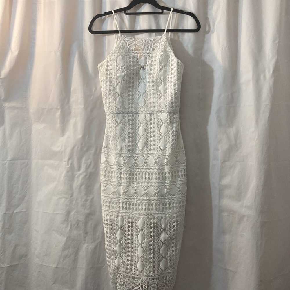 Chi Chi London White Embroidery Maxi Dress (Q) - image 10
