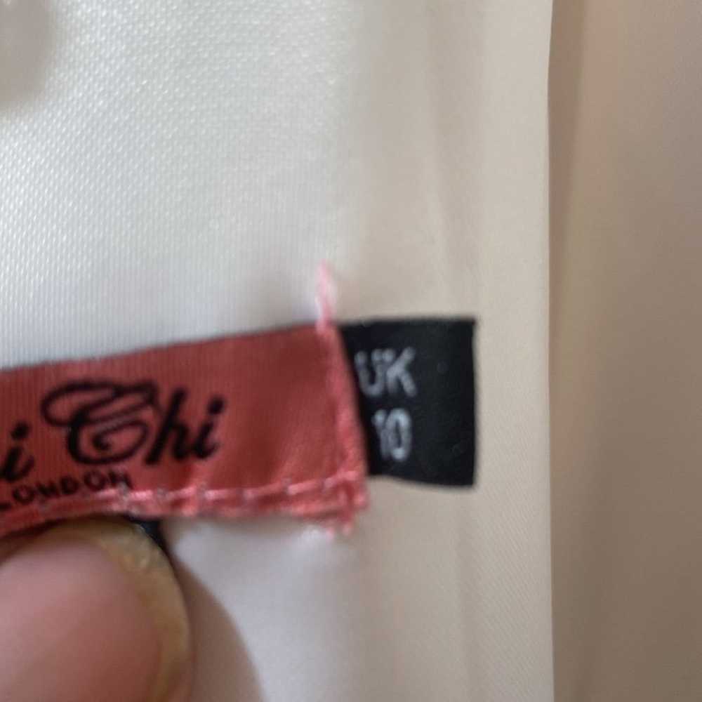 Chi Chi London White Embroidery Maxi Dress (Q) - image 9