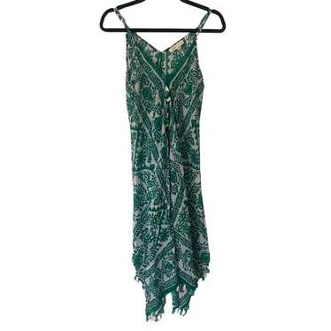 Love Stitch Floral Print Flowy Dress Swimsuit Cov… - image 1