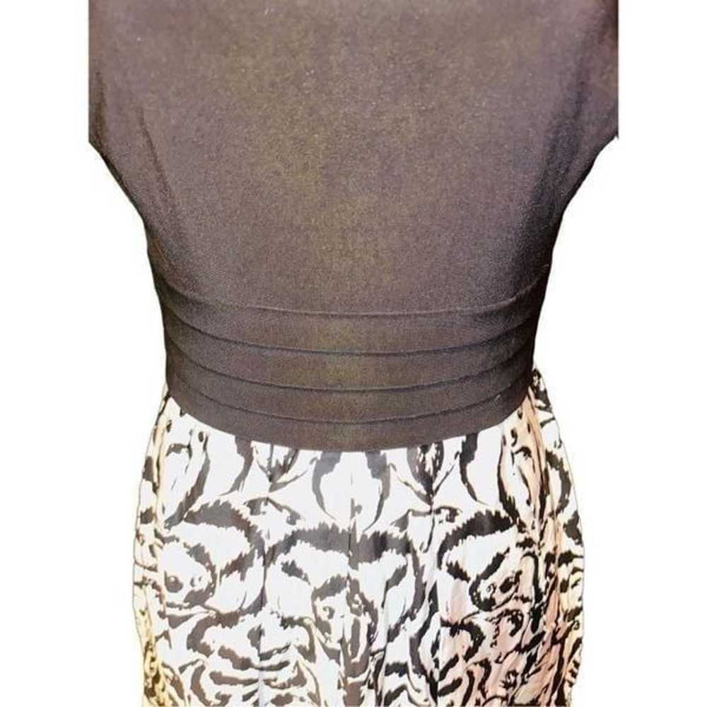 Lauren Ralph Lauren Womens Sz 4 Dress Black White… - image 3