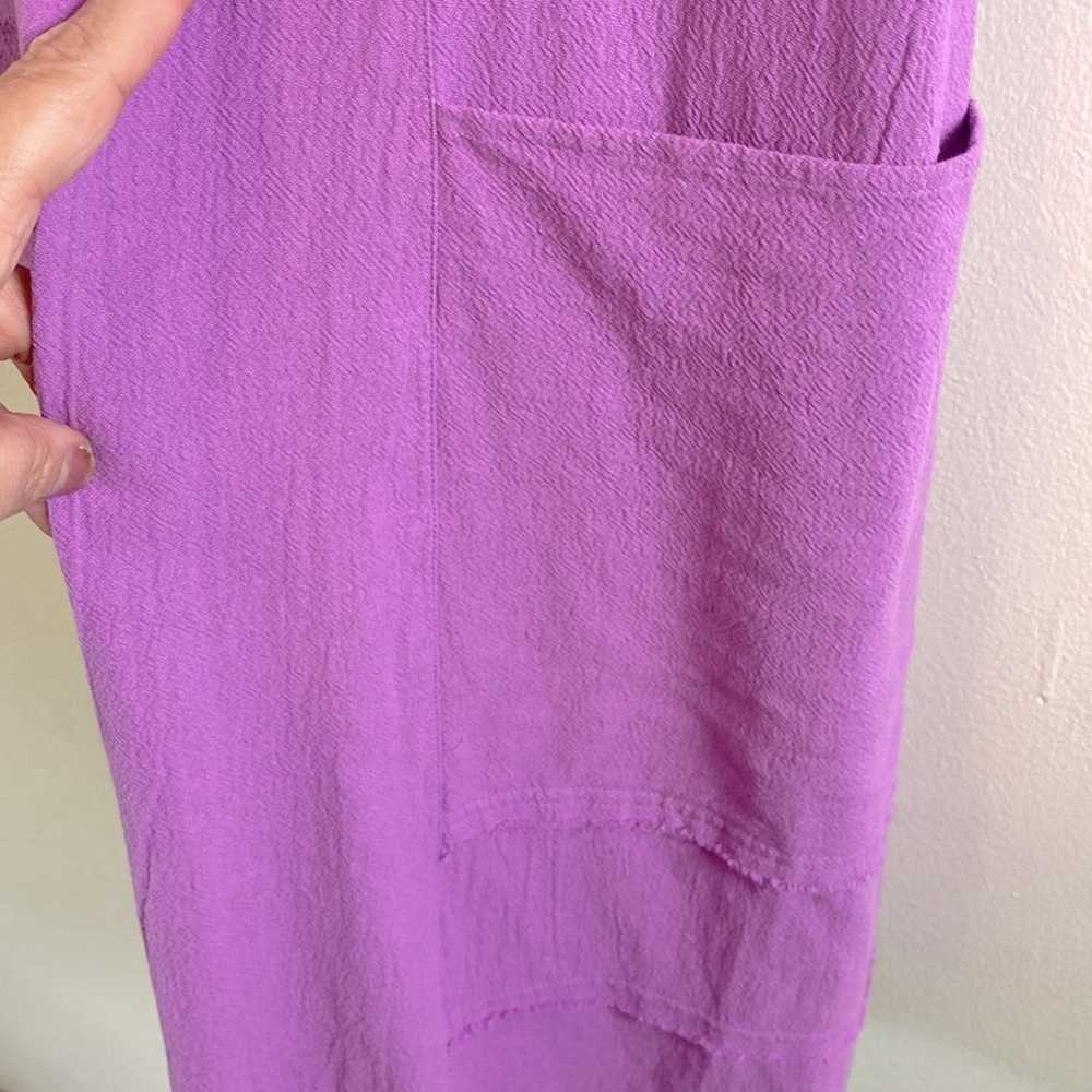 Soft surroundings, small light purple with pocket… - image 5
