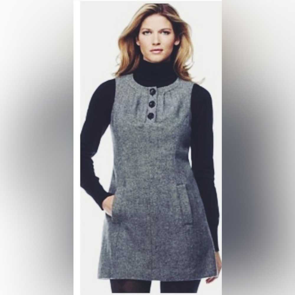 Michael Kors Wool Tweed Mini Shift Sleeveless Dre… - image 2