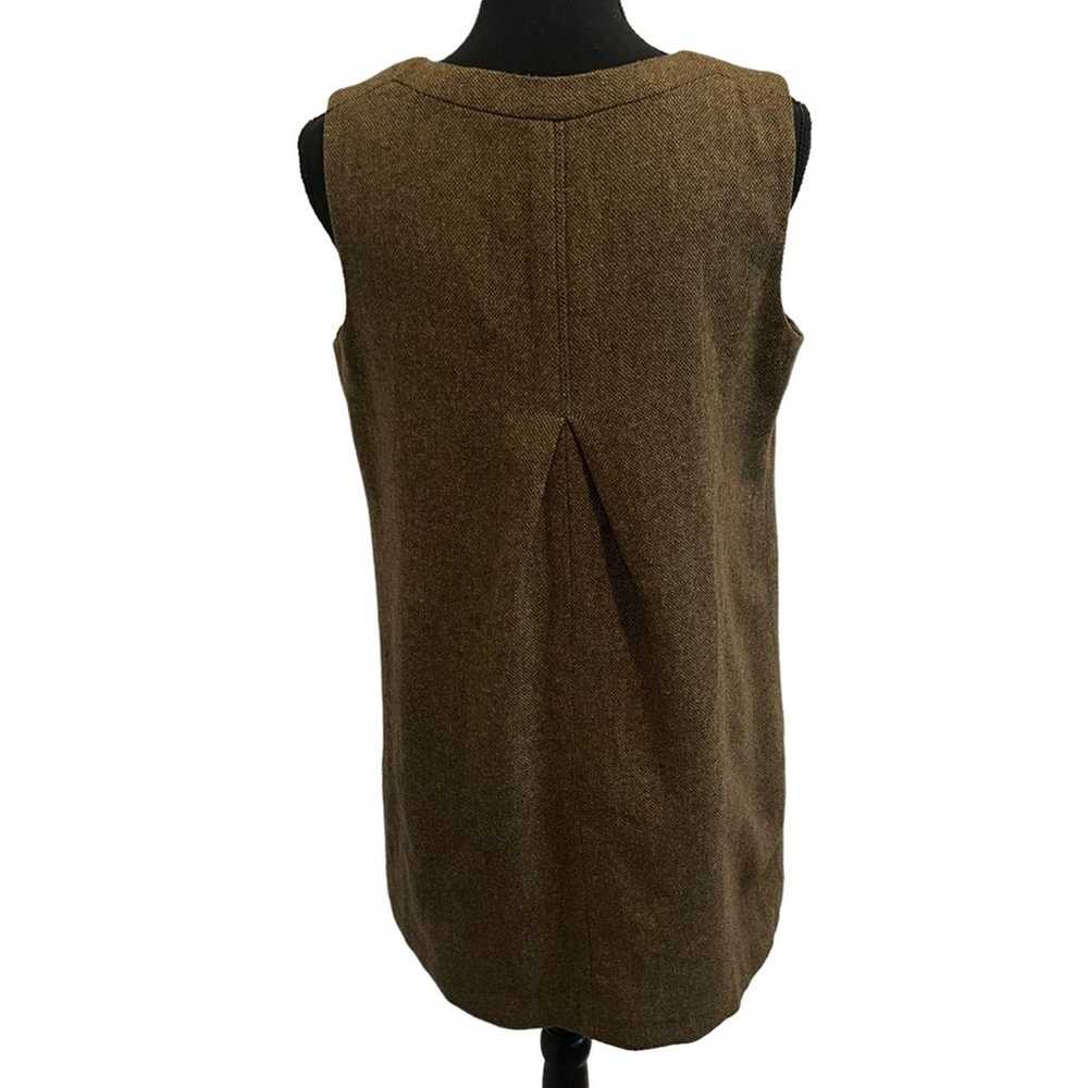 Michael Kors Wool Tweed Mini Shift Sleeveless Dre… - image 5