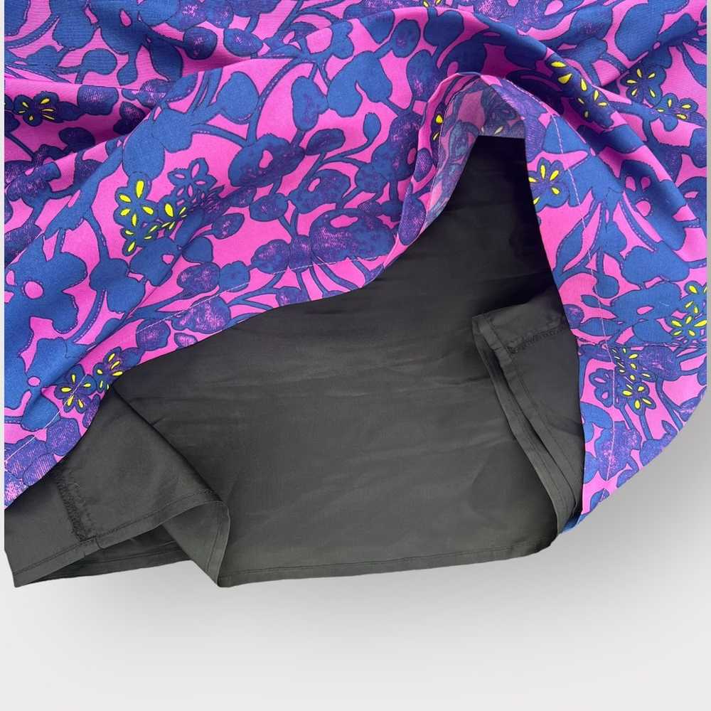 Anthropologie PIM + LARKIN Purple floral sleevele… - image 9