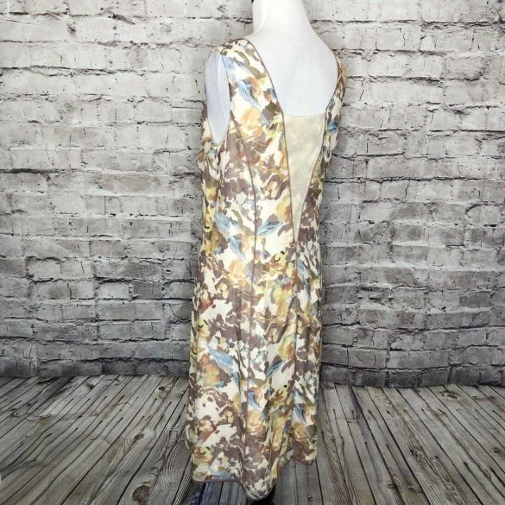 Sundance Floral Sleeveless Silk Dress - image 7