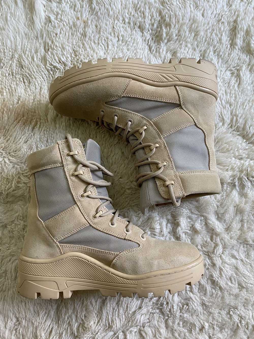 Yeezy Season Yeezy Season 4 Military Combat Boots - image 1