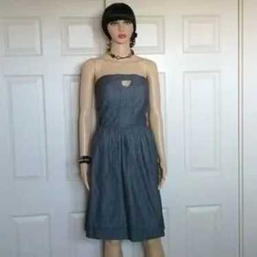 Calvin Klein strapless dress