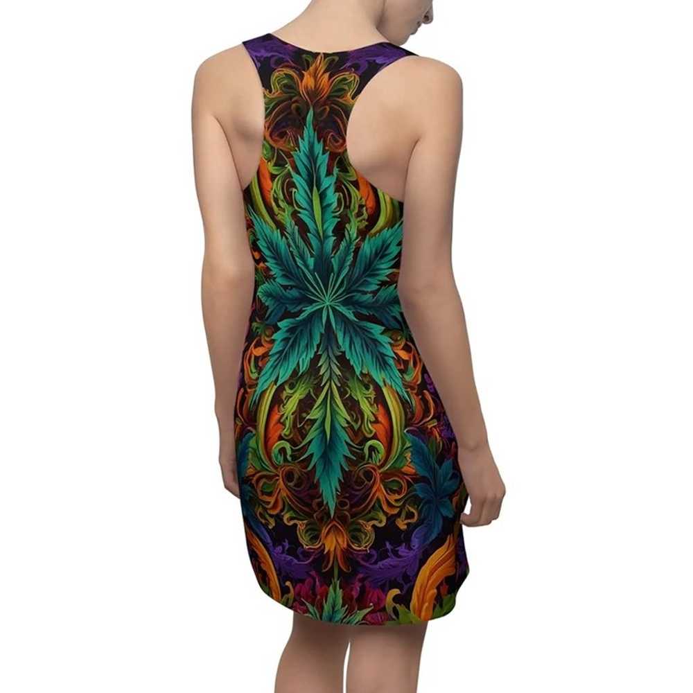 Summer Dress Women's Cut & Sew Racerback Dress Mi… - image 1