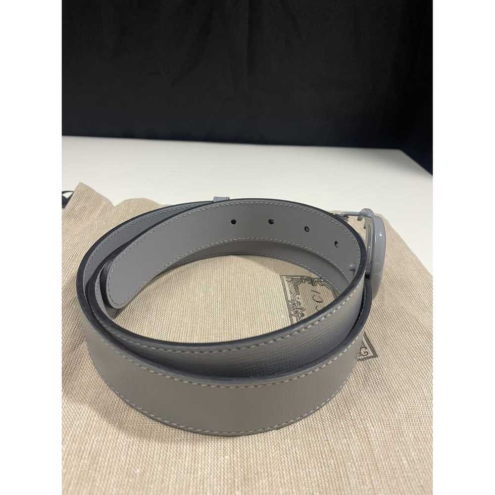 Gucci Gg Buckle leather belt - image 6