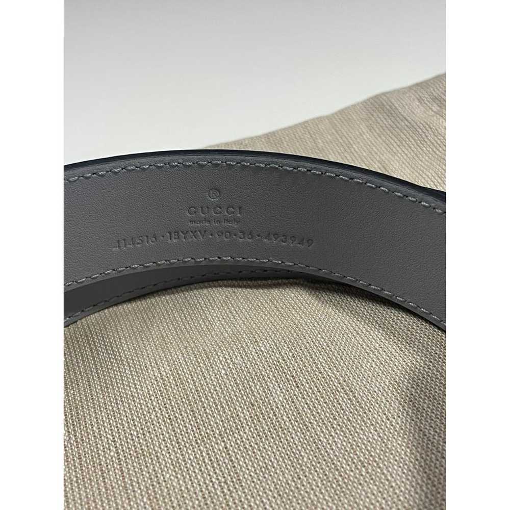 Gucci Gg Buckle leather belt - image 7