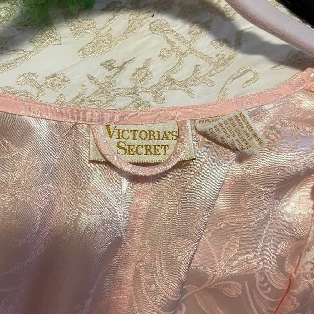 Victoria’s Secret gold label slip dress and robe - image 4