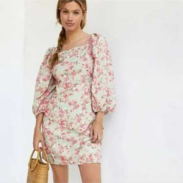 Anthropologie Forever That Girl Floral Balloon Sl… - image 1