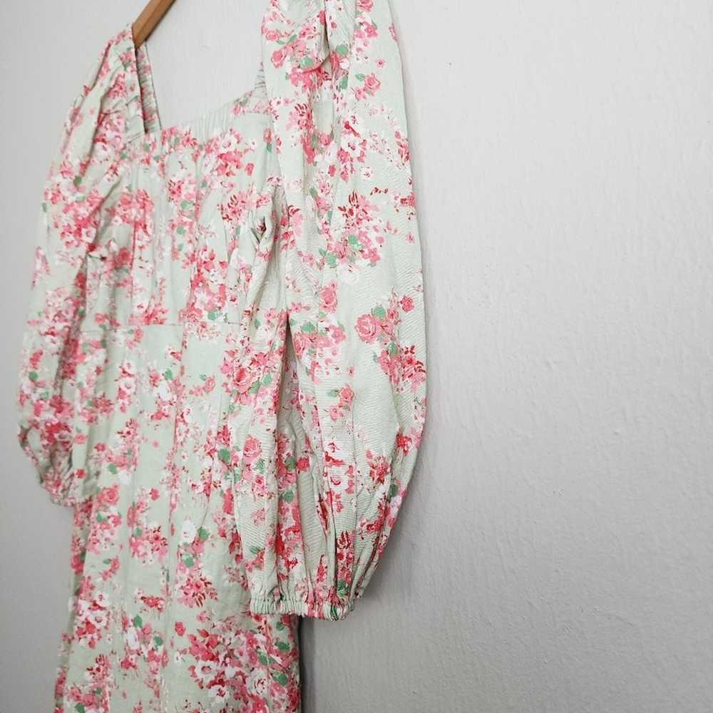 Anthropologie Forever That Girl Floral Balloon Sl… - image 4