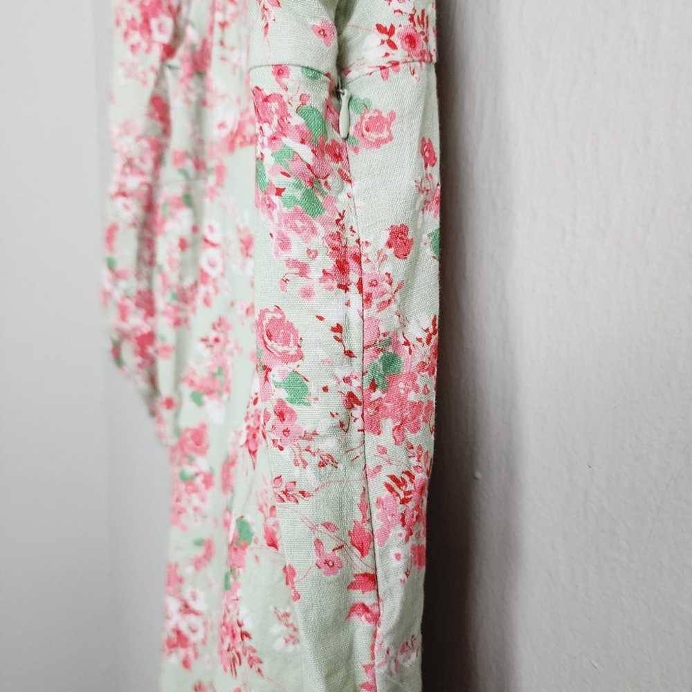 Anthropologie Forever That Girl Floral Balloon Sl… - image 5