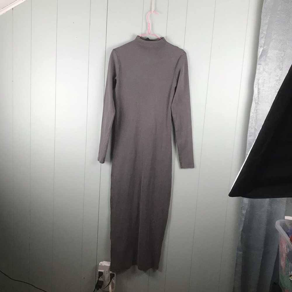Zara Washed Effect Fitted Dress - image 2