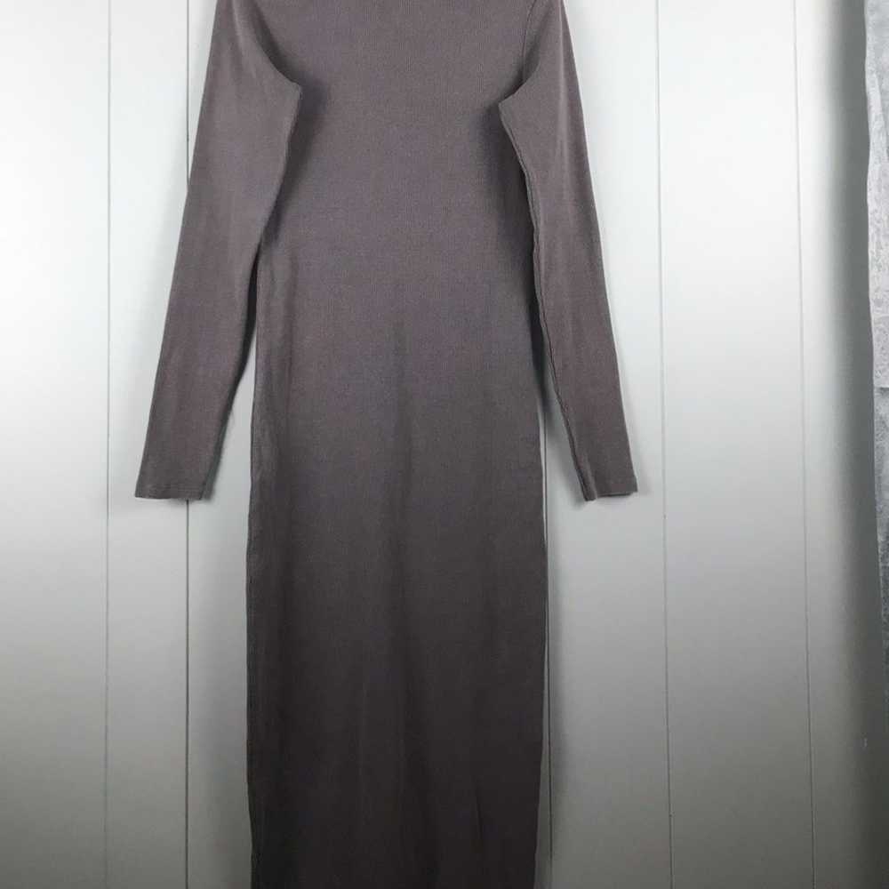 Zara Washed Effect Fitted Dress - image 5