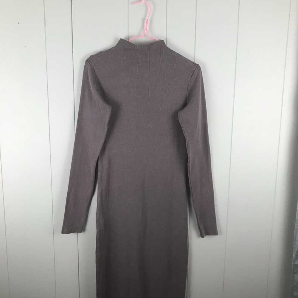Zara Washed Effect Fitted Dress - image 6