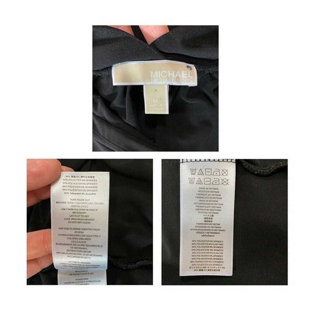 Michael Michael Kors Jumpsuit M Black Zipper Draw… - image 11