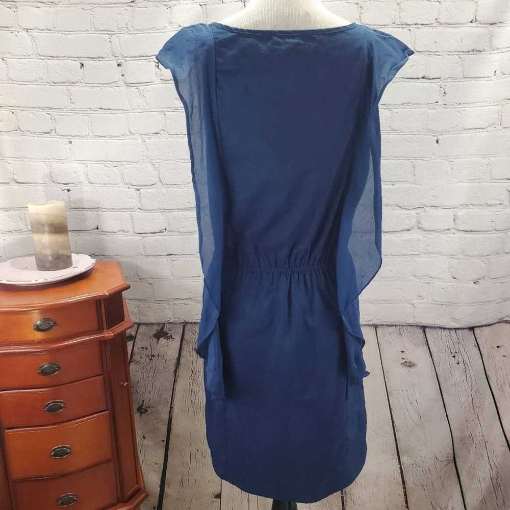 Gap Silk Blend Navy blue Cap sleeve Bodycon - image 8