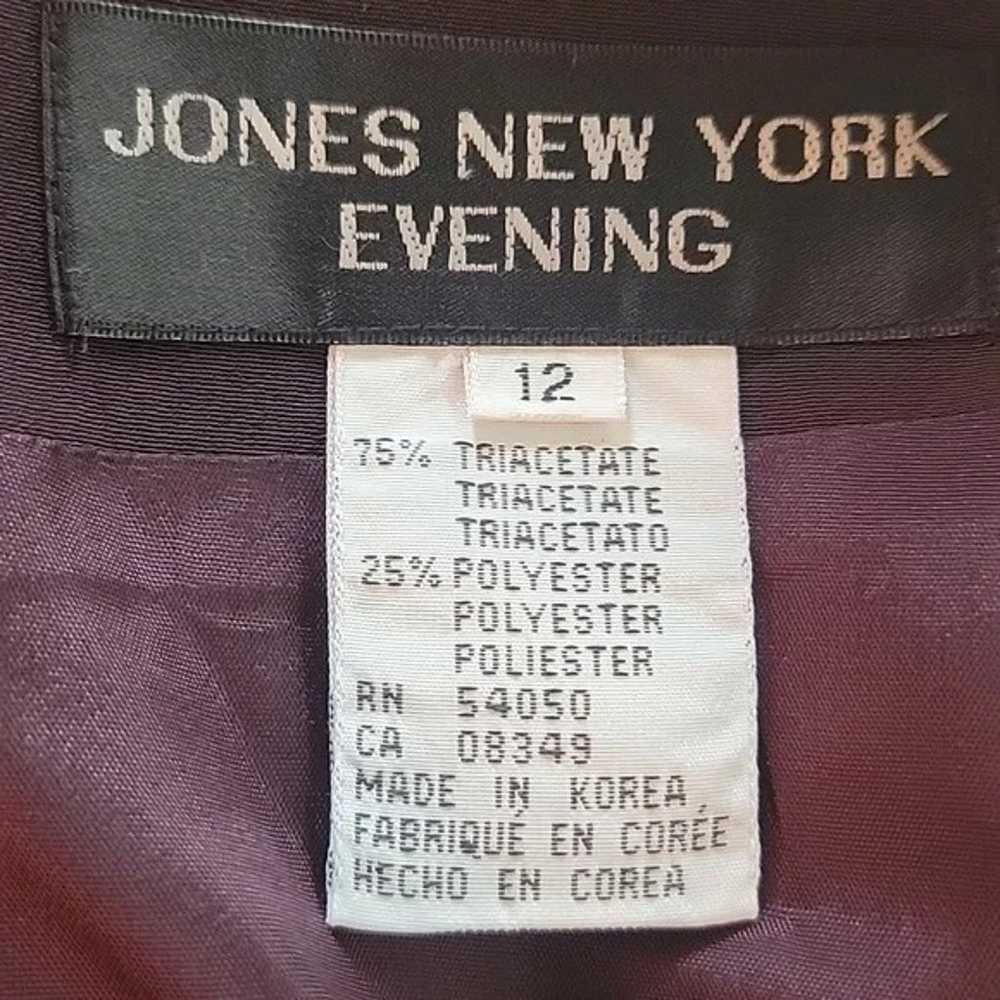 Jones New York Evening Sleeveless Plum Formal Dre… - image 4