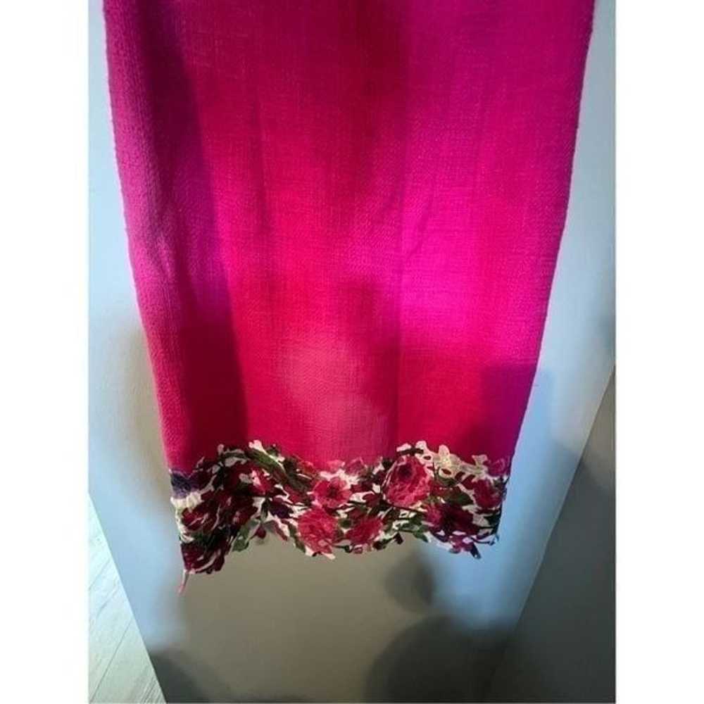 Karl Lagerfeld Women’s Size 6 Sheath Dress Pink F… - image 4
