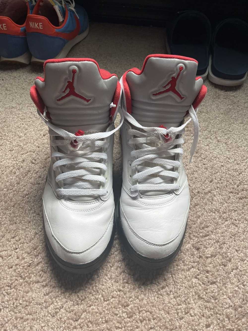 Jordan Brand × Nike Air Jordan 5 Retro Fire Red 2… - image 3