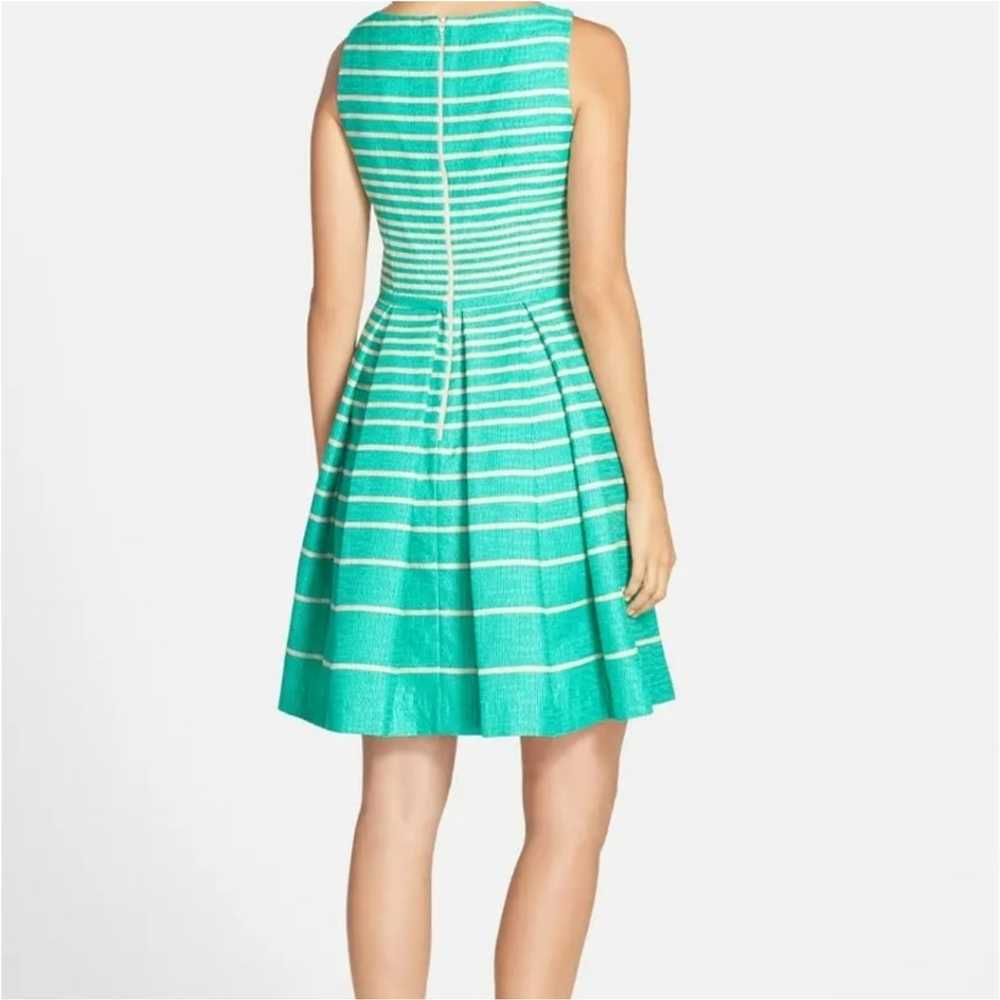 Taylor Striped Fit and Flare Sleeveless Striped P… - image 2
